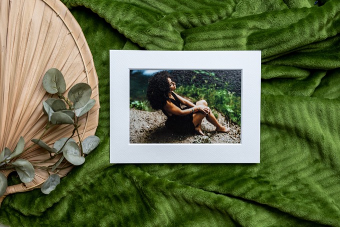 Matted Bamboo Prints